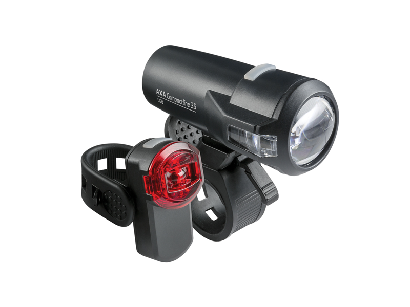 AXA Compactline Set 35 Lux - USB lámpaszett